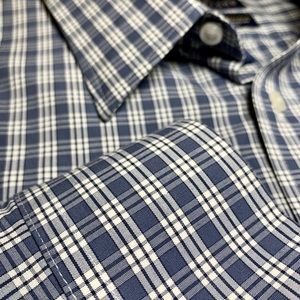 Stafford Dress Shirt Long Sleeve Size: 20/ 34-35